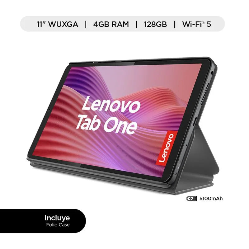 LENOVO TAB ONE + CLEAR CASE