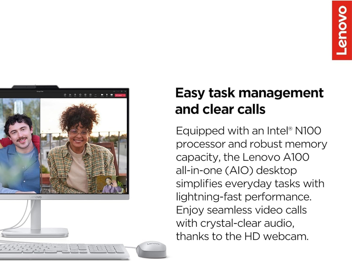 LENOVO V3OA 24IL ALL-IN-ONE DESKTOP || INTEL CORE I3 PROCESSOR || 24 INCH || 10TH GENERATION