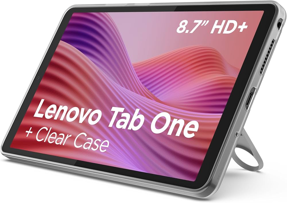 LENOVO TAB ONE + CLEAR CASE