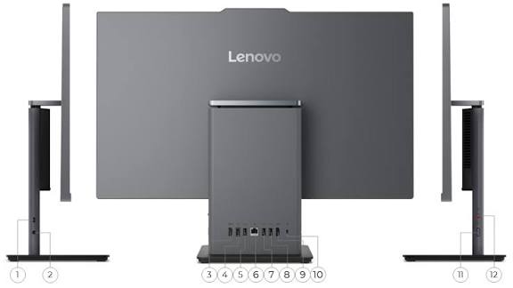 LENOVO THINKCENTER NEO 50A GEN 5 24 ALL-IN-ONE DESKTOP || INTEL CORE 5 PROCESSOR || 512GB SSD || 8GB RAM DDR5 || FREEDOS || AVAILABLE || PN:12SC009MUM