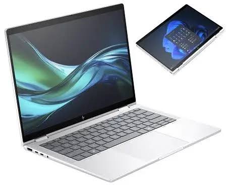 HP ELITE X360 CONVERTIBLE 1040 G11 || INTEL CORE ULTRA 7 155H PROCESSOR || 14 INCH || 14TH GENERATION || 1TB SSD || 32GB RAM DDR5 || WINDOWS 11 PRO || TOUCH SCREEN || COLOR:SILVER || AVAILABLE || PN:A6SV6UT